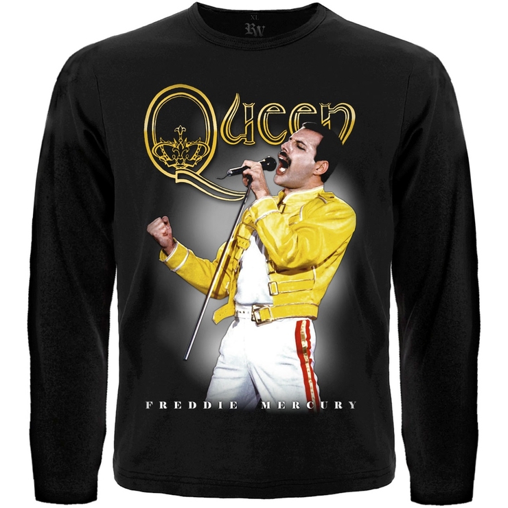 Футболка з довгим рукавом Queen (Freddie Mercury) Футболка з довгим рукавом Queen (Freddie Mercury)