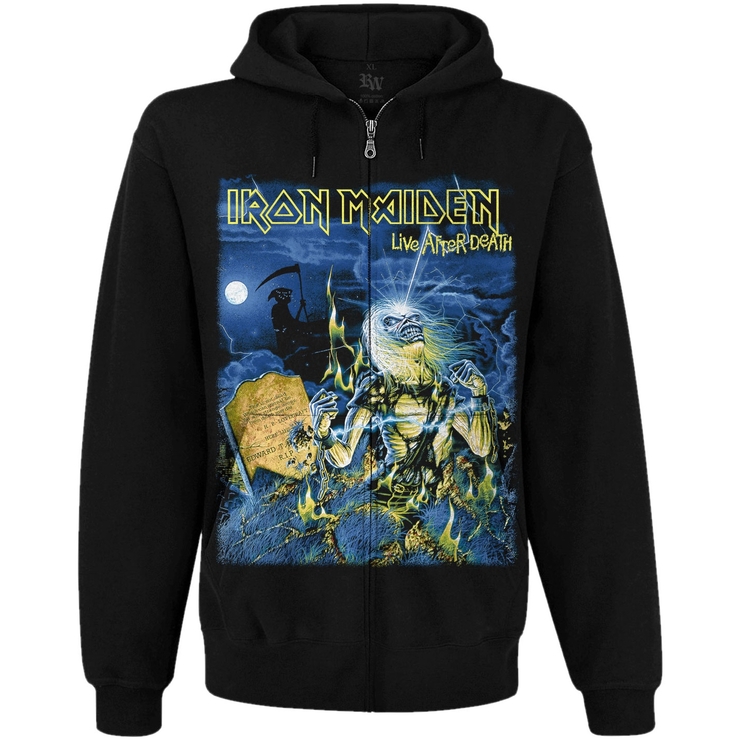 Худі Iron Maiden "Live After Death" на блискавці Худі Iron Maiden "Live After Death" на блискавці