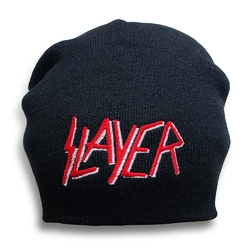Шапка с вышивкой Slayer черная