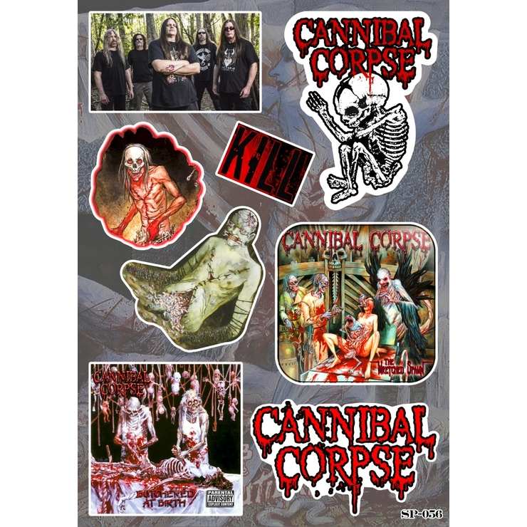 Стікерпак Cannibal Corpse SP-056 Стікерпак Cannibal Corpse SP-056