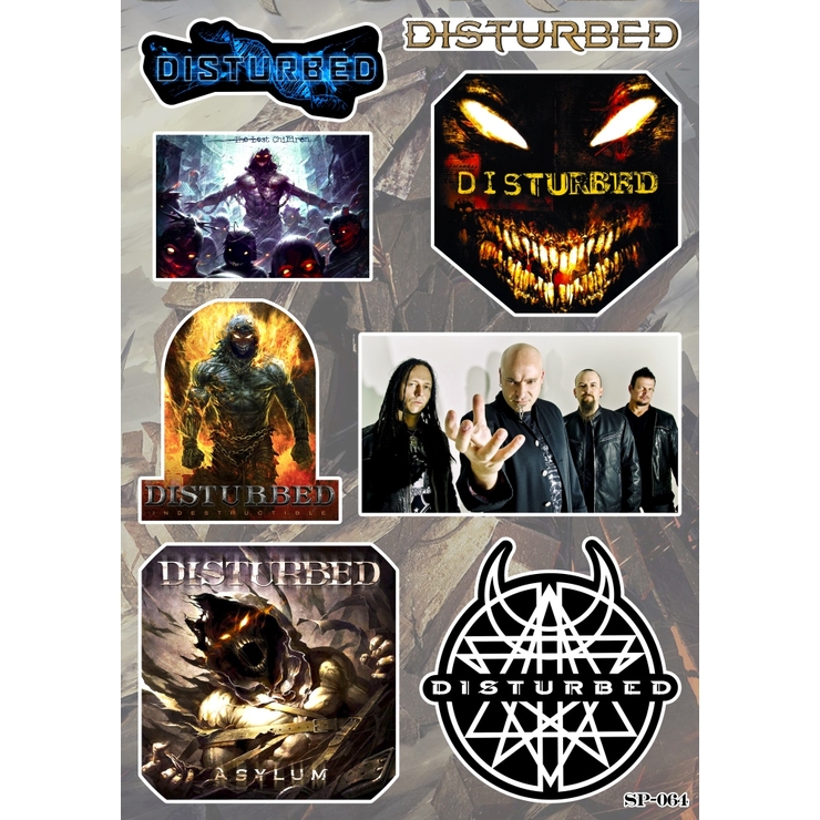 Стікерпак Disturbed SP-064 Стікерпак Disturbed SP-064