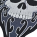 Нашивка наспинна Череп у візерунку Нашивка наспинна Череп у візерунку