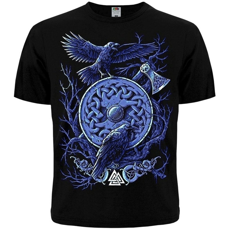 Футболка Валькнут (Вороны Одина) Футболка Валькнут (Вороны Одина)