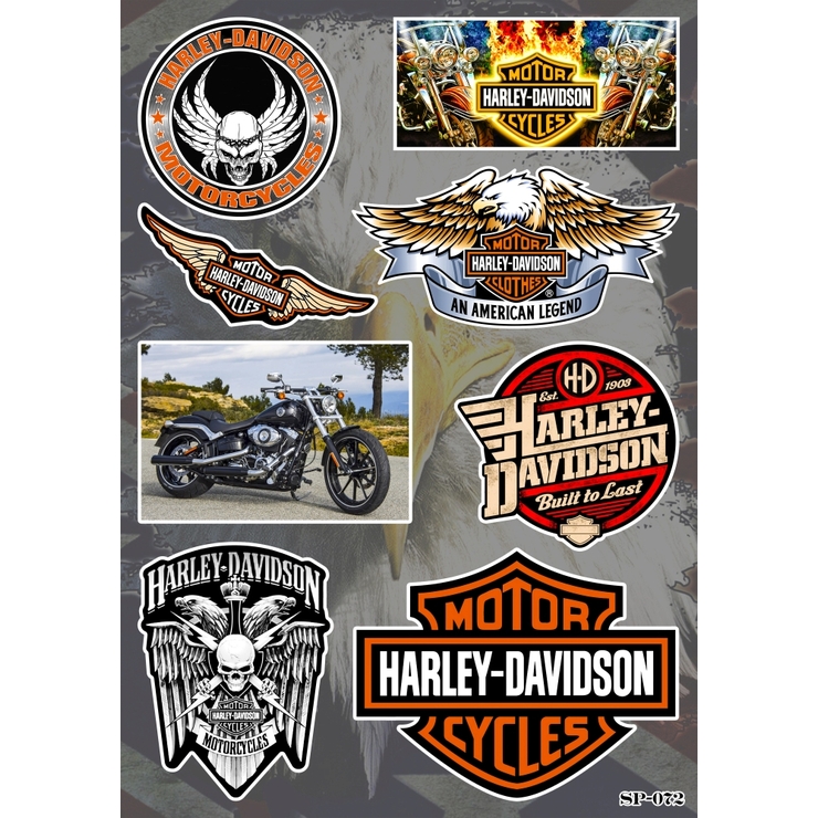 Стікерпак Harley-Davidson SP-072 Стікерпак Harley-Davidson SP-072