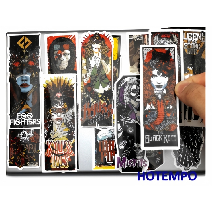 Набір стікерів Групи-2 (прямокутний стікер) (stk-010) (50 шт.) Набір стікерів Групи-2 (прямокутний стікер) (stk-010) (50 шт.)