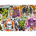 Набір стікерів Skulls-2 (color) (stk-011) (50 шт.) Набір стікерів Skulls-2 (color) (stk-011) (50 шт.)