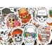 Набір стікерів Skulls (color) (stk-004) (50 шт.) Набір стікерів Skulls (color) (stk-004) (50 шт.)