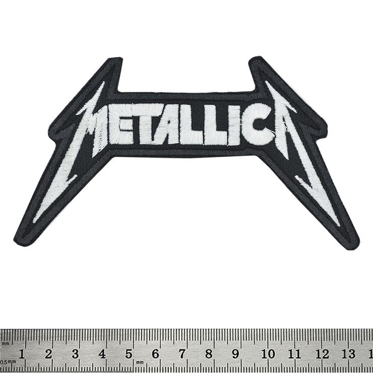 Нашивка Metallica (white logo)