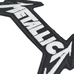 Нашивка Metallica (white logo)