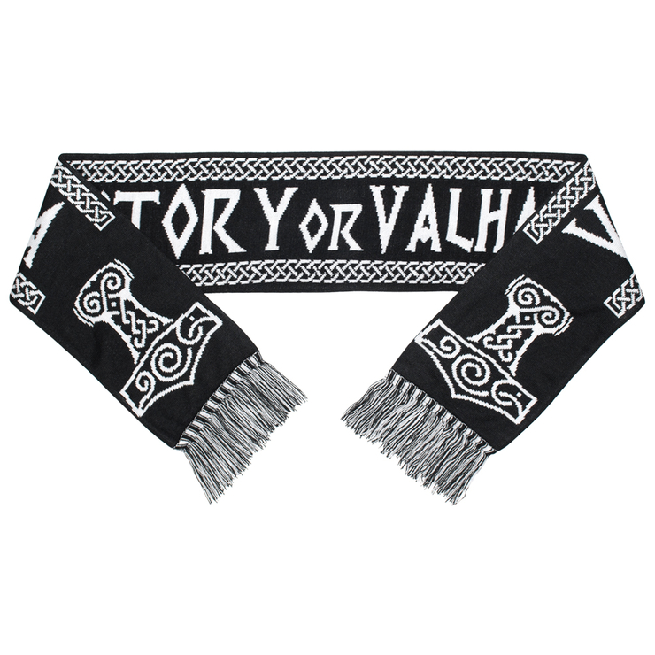 Шарф Victory Or Valhalla (Молот Тора)