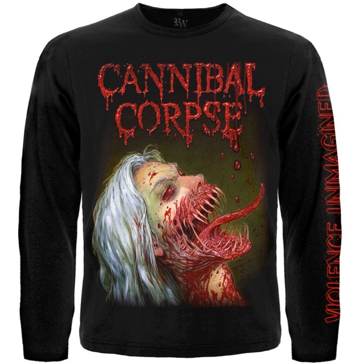 Футболка з довгим рукавом Cannibal Corpse "Violence Unimagined" (з друком на рукавах) Футболка з довгим рукавом Cannibal Corpse "Violence Unimagined" (з друком на рукавах)