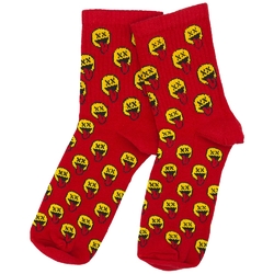 Шкарпетки Happy Dead Smile (червоні) р.36-44 (tr)