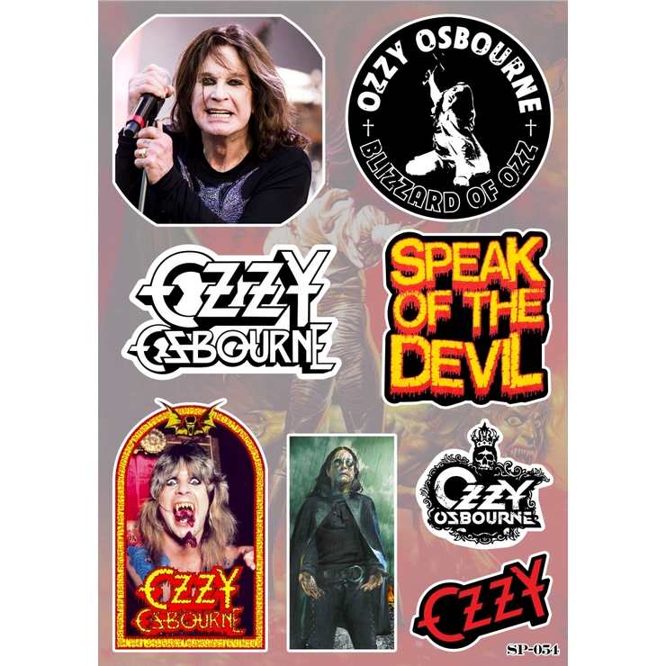 Стикерпак Ozzy Osbourne SP-054 Стикерпак Ozzy Osbourne SP-054