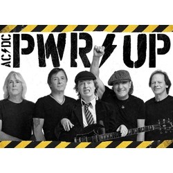 Плакат AC/DC (PWR.UP band)