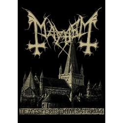 Плакат Mayhem "De Mysteriis Dom Sathanas"
