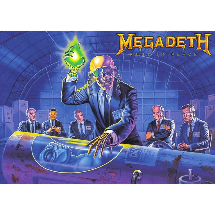 Плакат Megadeth "Rust In Peace" Плакат Megadeth "Rust In Peace"