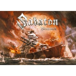 Плакат Sabaton "Bismarck"