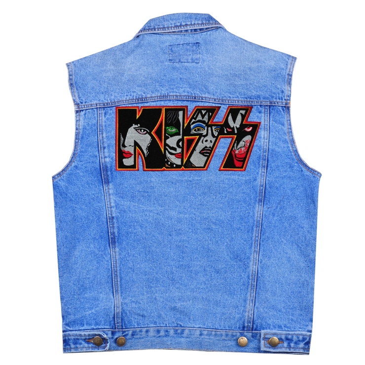 Нашивка наспинна Kiss (faces) Нашивка наспинна Kiss (faces)