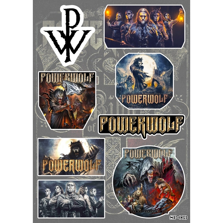 Стікерпак Powerwolf SP-063
