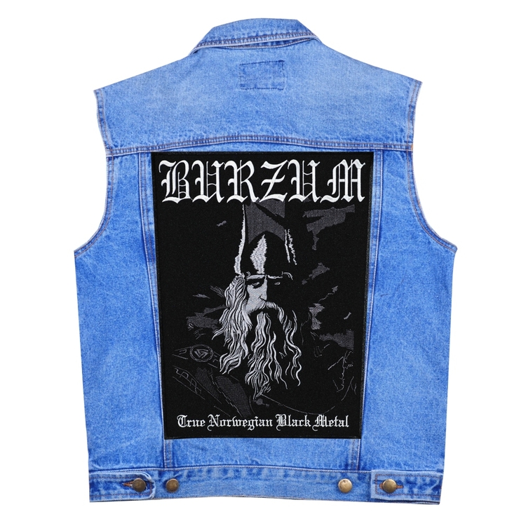 Нашивка наспинная Burzum (True Norwegian Black Metal) Нашивка наспинная Burzum (True Norwegian Black Metal)