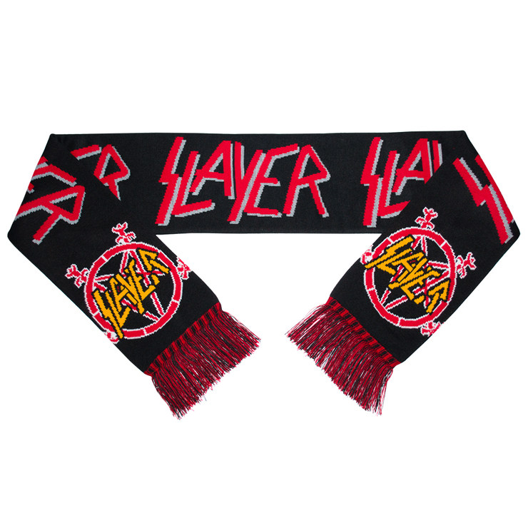 Шарф Slayer (logo with pentagram) 