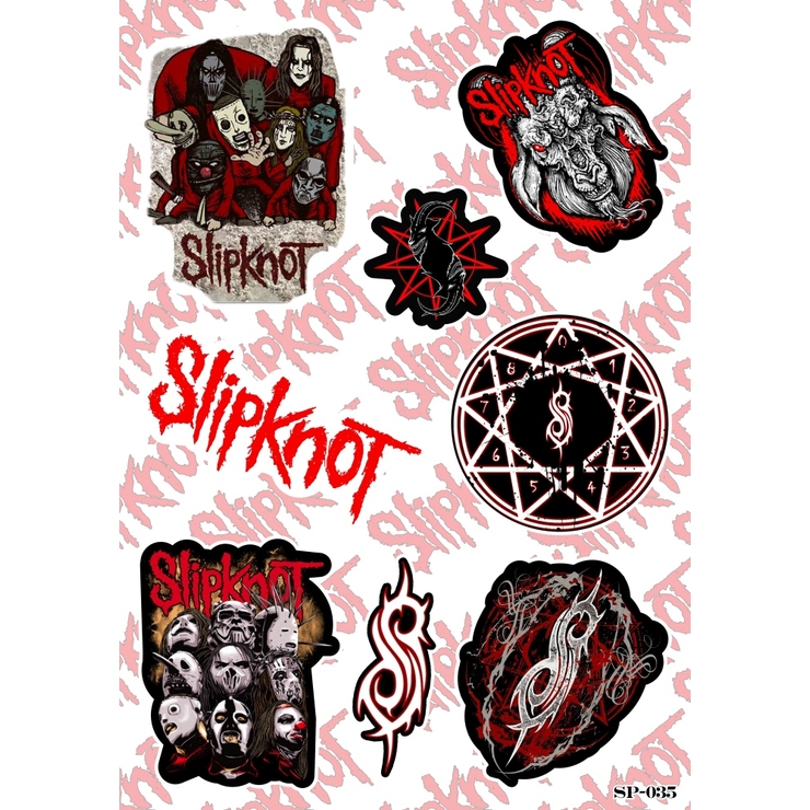 Стікерпак Slipknot 2 SP-035