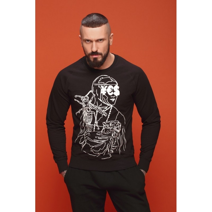 Свитшот #artgorn Дама с горностаем