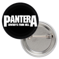 Значок Pantera "Cowboys from Hell"