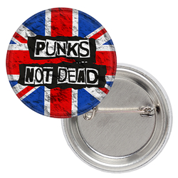 Значок Punk’s Not Dead (Great Britain)