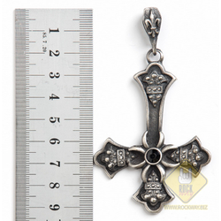 Кулон готичний Перевернутий хрест