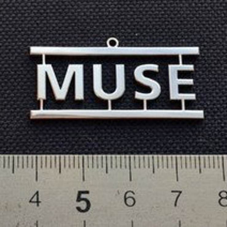 Кулон сталевий Muse (лого)