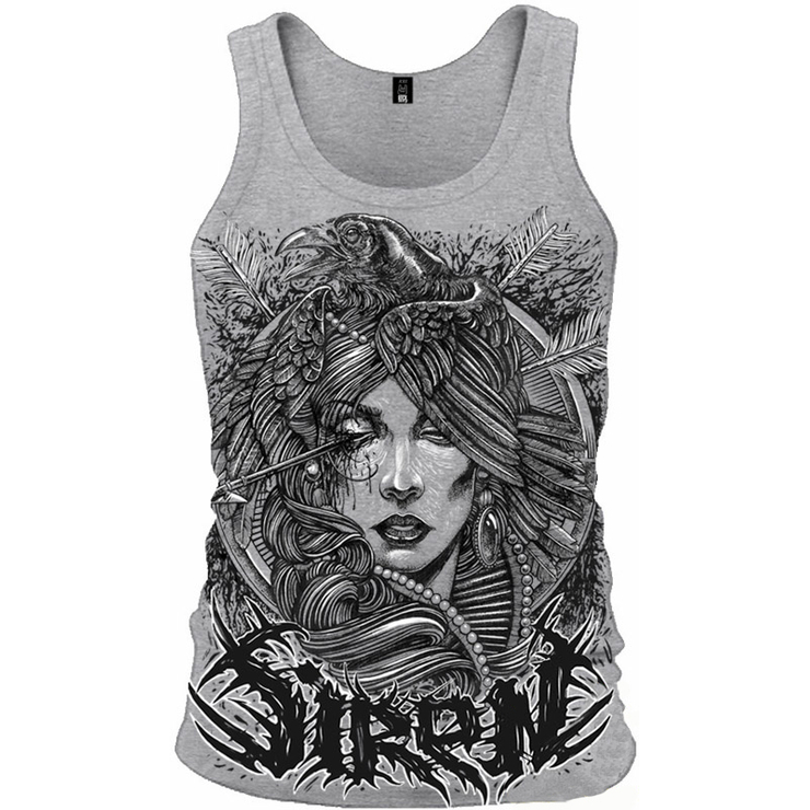 Меланж майка Siren (crow)