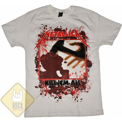 Футболка Metallica "Kill'em All" (белая футболка)