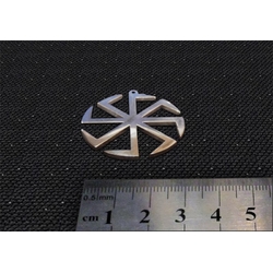 Кулон сталевий Коловорот