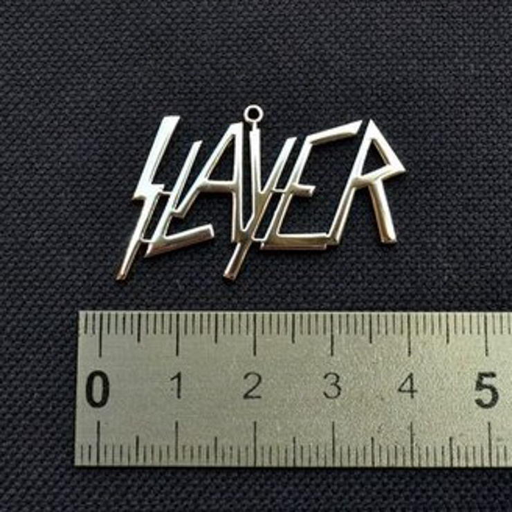 Кулон сталевий Slayer (лого)