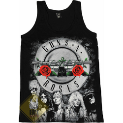 Майка Guns'n'Roses (лого+фото группы)