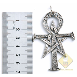 Кулон готичний Анк із зіркою