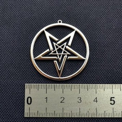 Кулон стальной Пентаграмма (Dimmu Borgir)