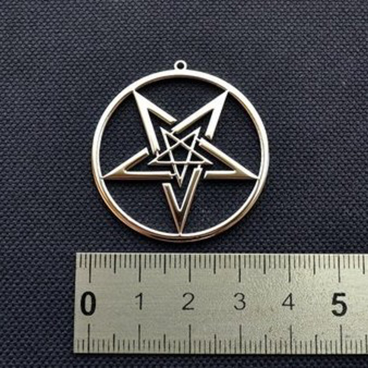 Кулон стальной Пентаграмма (Dimmu Borgir)