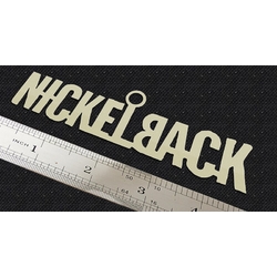 Кулон стальной Nickelback (лого)