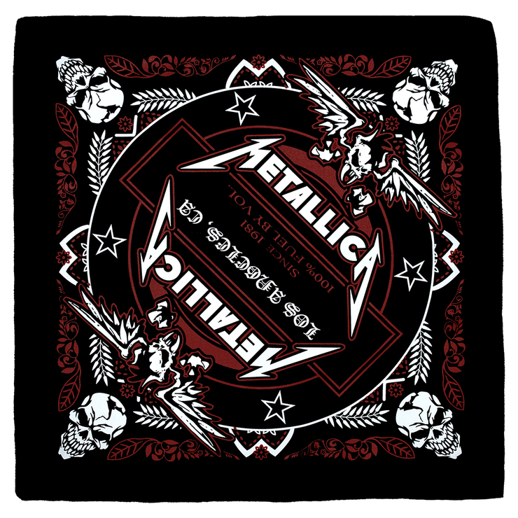 Бандана Metallica (since 1981) (60х60 см) Бандана Metallica (since 1981) (60х60 см)
