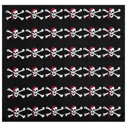 Бандана Черепа піратські (маленькі)