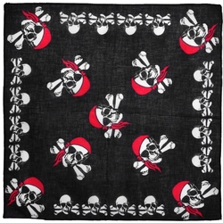 Бандана Черепа піратські великі