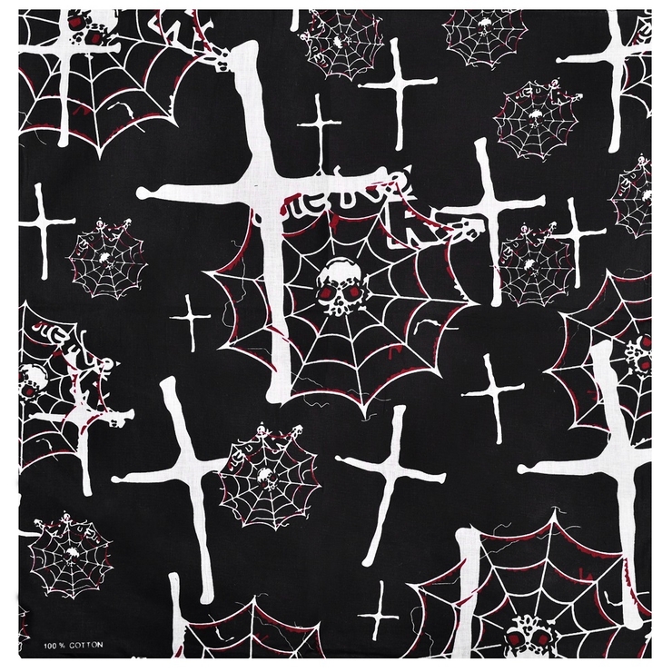 Бандана Черепа з павутиною Бандана Черепа з павутиною