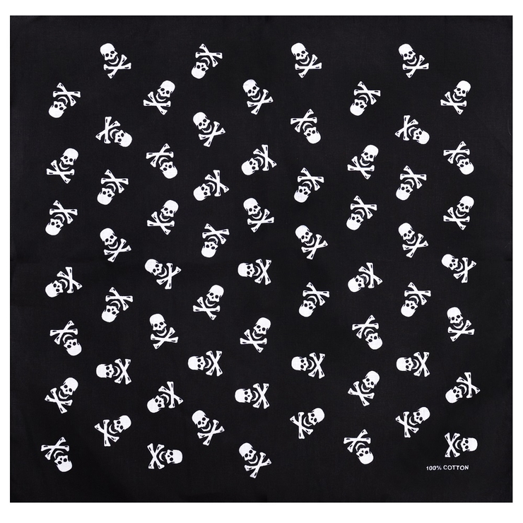 Бандана Чорна мітка (дрібна) Бандана Чорна мітка (дрібна)