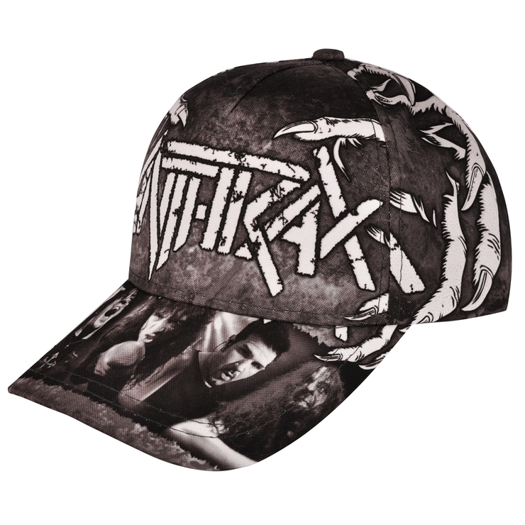 Бейсболка full print Anthrax Бейсболка full print Anthrax