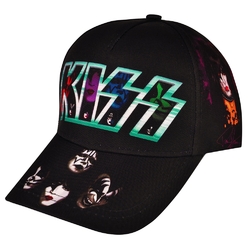 Бейсболка full print Kiss