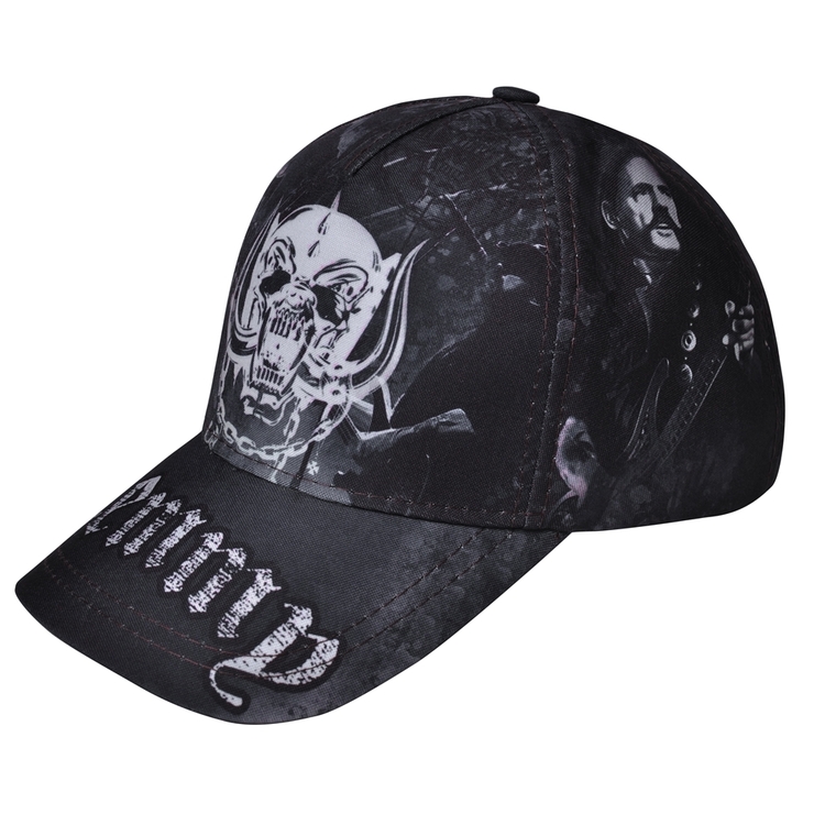 Бейсболка full print Motorhead (Lemmy)