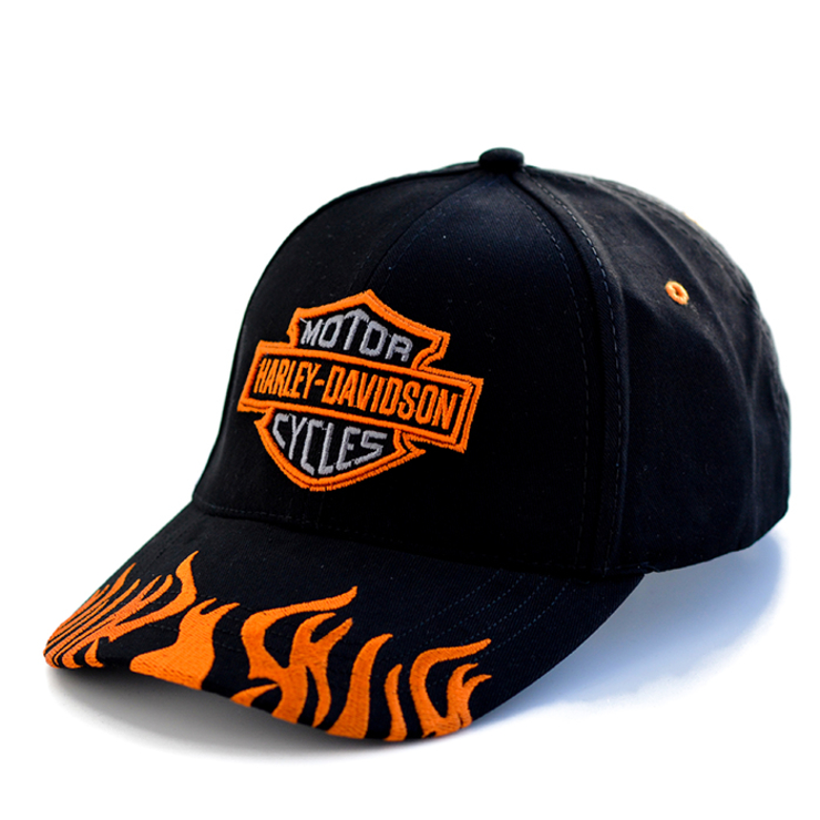 Бейсболка (3D) Harley-Davidson (полум’я)