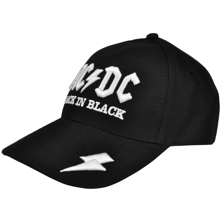 Бейсболка (3D) AC/DC "Back In Black" (молния) Бейсболка (3D) AC/DC "Back In Black" (молния)